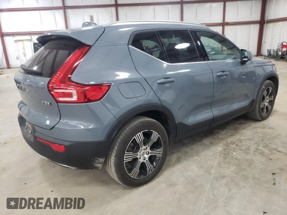 2020 Volvo XC40 Inscription with VIN YV4162UL7L2293906, listed as a Copart auction lot 51776465 with 75,364 mi miles and Clean Title. Bid and sale history available at DreamBid. Image 3.