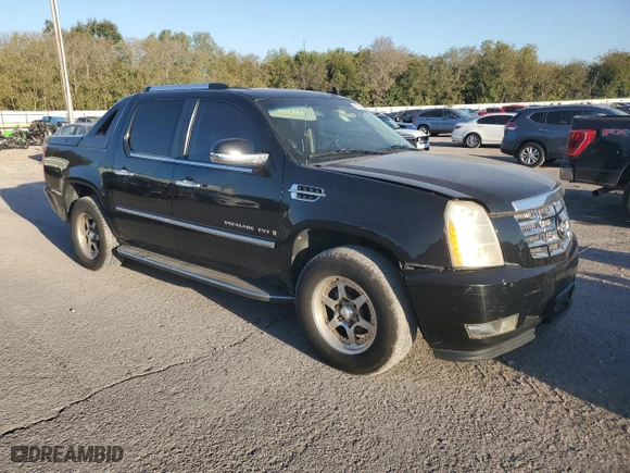 2009 Cadillac Escalade EXT AWD 4dr with VIN 3GYFK222X9G213622, listed as a Copart auction lot 68899694 with 214,180 mi miles and Salvage Title. Bid and sale history available at carsss.com. Image 4.