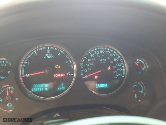 2013 Chevrolet Silverado 1500 LTZ with VIN 3GCPKTE71DG261770, listed as a Copart auction lot 47624165 with 133,799 mi miles and Salvage Title. Bid and sale history available at carsss.com. Image 9.