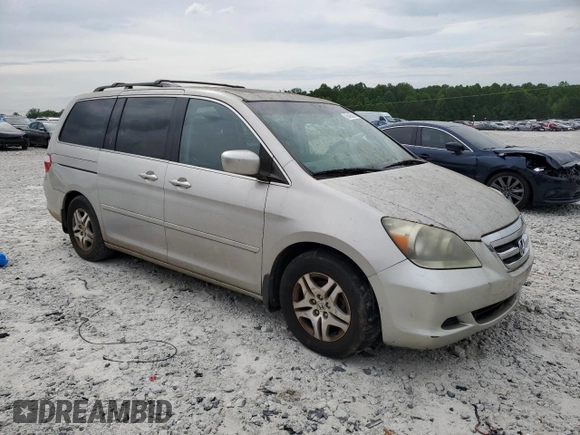 2006 Honda Odyssey EX-L с VIN 5FNRL38646B083497, выставлен на аукционе Copart как лот 55463565 с пробегом Не указан миль и Чистый • Clean title. История ставок и продаж доступна на DreamBid. Изображение 4.