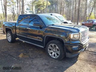 2018 GMC Sierra 1500 Denali with VIN 3GTU2PEJ5JG308087, listed as a IAAI auction lot 41343443 with 108,644 mi miles. Bid and sale history available at carsss.com. Image 1.
