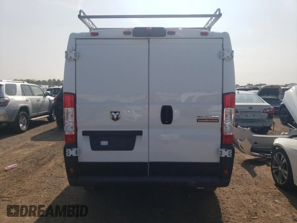 2021 Ram ProMaster Cargo with VIN 3C6LRVNG8ME567227, listed as a Copart auction lot 68293524 with 37,921 mi miles and Salvage Title. Bid and sale history available at DreamBid. Image 6.