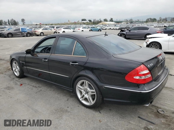 2005 Mercedes-Benz E-Class 5.5L AMG with VIN WDBUF76J85A704293, listed as a Copart auction lot 50822035 with 171,014 mi miles and Salvage Title. Bid and sale history available at carsss.com. Image 2.