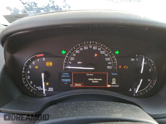 2018 Cadillac ATS AWD z VIN 1G6AE5RX1J0107534, wystawiony jako Copart lot #42672575 z przebiegiem 76 926 mil mil oraz Szkoda całkowita • Salvage title. Historia ofert i sprzedaży dostępna na DreamBid. Obrazek 9.