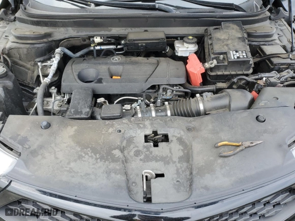 2019 Acura RDX w/A-Spec Pkg with VIN 5J8TC1H68KL001290, listed as a Copart auction lot 42747165 with 0 mi miles and Salvage Title. Bid and sale history available at carsss.com. Image 12.