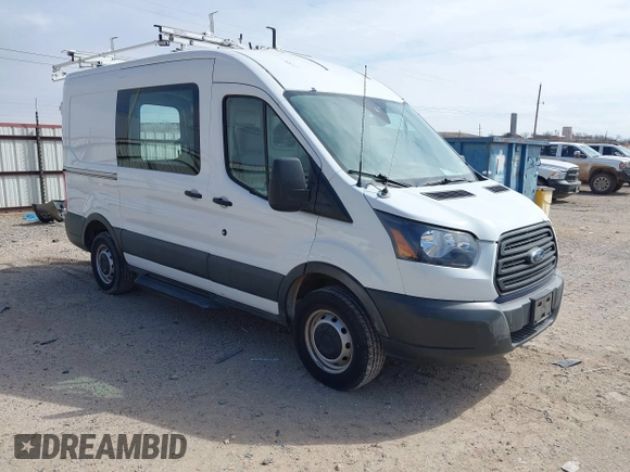2016 Ford Transit Cargo with VIN 1FTYR1CMXGKA21918, listed as a IAAI auction lot 41528526 with 213,033 mi miles and . Bid and sale history available at DreamBid. Image 1.