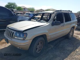 1999 Jeep Grand Cherokee Limited with VIN 1J4GW68N8XC625314, listed as a IAAI auction lot 42380215 with Not provided miles and . Bid and sale history available at DreamBid. Image 2.