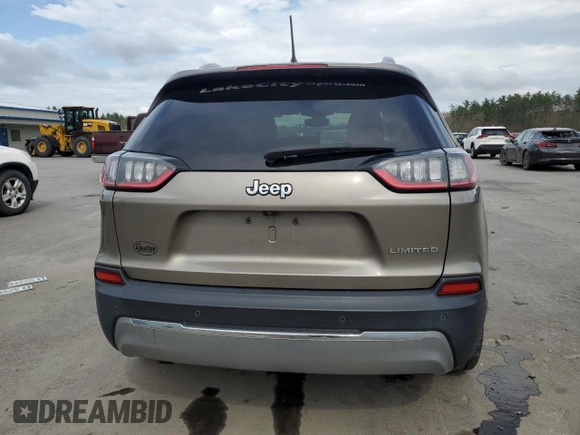 2019 Jeep Cherokee Limited z VIN 1C4PJLDB5KD448173, wystawiony jako Copart lot #56250805 z przebiegiem 97 567 mil mil oraz Szkoda całkowita • Salvage title. Historia ofert i sprzedaży dostępna na DreamBid. Obrazek 6.