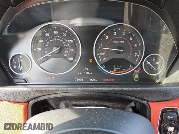 2020 BMW 4 Series 430i xDrive with VIN WBA4W5C03LFH32231, listed as a Copart auction lot 44571745 with 78,976 mi miles and Clean title. Bid and sale history available at DreamBid. Image 9.
