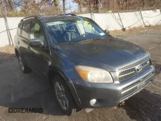 2008 Toyota RAV4 Sport with VIN JTMBK32V585065714, listed as a IAAI auction lot 41014206 with 200,648 mi miles. Bid and sale history available at carsss.com. Image 1.