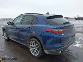 2018 Alfa Romeo Stelvio Ti Sport with VIN ZASFAKNN6J7B67213, listed as a IAAI auction lot 41369771 with 81,868 mi miles. Bid and sale history available at carsss.com. Image 3.