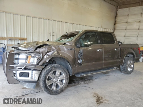 2019 Ford F-150 XL with VIN 1FTEW1E55KKC11524, listed as a Copart auction lot 50465815 with 82,928 mi miles and Non Repairable. Bid and sale history available at carsss.com. Image 1.