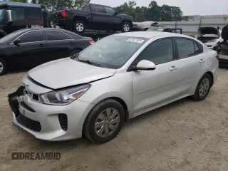2020 Kia Rio S with VIN 3KPA24AD2LE297081, listed as a Copart auction lot 62927934 with 163,611 mi miles and Salvage Title. Bid and sale history available at carsss.com. Image 1.