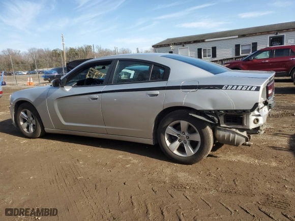 2012 Dodge Charger SE with VIN 2C3CDXBG3CH297239, listed as a Copart auction lot 43944125 with 99,379 mi miles and Salvage Title. Bid and sale history available at carsss.com. Image 2.
