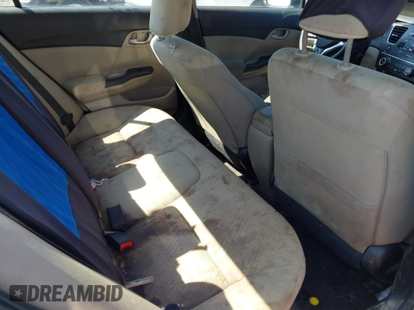 2015 Honda Civic LX with VIN 19XFB2F53FE281911, listed as a IAAI auction lot 42157020 with 201,003 mi miles and . Bid and sale history available at DreamBid. Image 8.