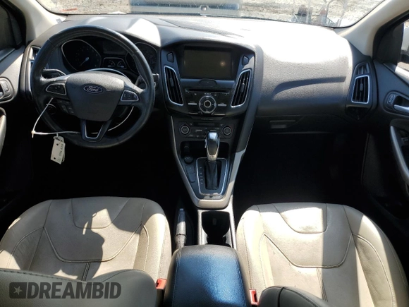 2018 Ford Focus Titanium with VIN 1FADP3J21JL294061, listed as a Copart auction lot 53827375 with 194,577 mi miles and Salvage title. Bid and sale history available at DreamBid. Image 8.