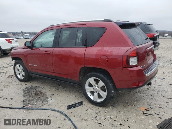 2015 Jeep Compass High Altitude Edition with VIN 1C4NJDEB4FD120048, listed as a Copart auction lot 52101005 with 143,888 mi miles and Clean Title. Bid and sale history available at carsss.com. Image 2.