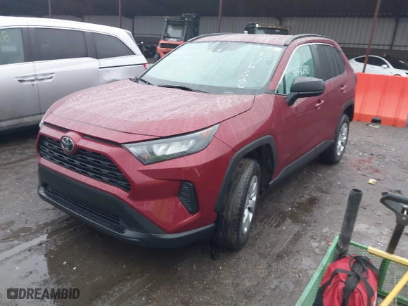2021 Toyota RAV4 LE with VIN 2T3H1RFV7MW176326, listed as a IAAI auction lot 41441240 with 55,958 mi miles. Bid and sale history available at carsss.com. Image 17.