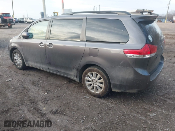 2014 Toyota Sienna Ltd with VIN 5TDDK3DC4ES087696, listed as a IAAI auction lot 41810314 with 191,852 mi miles. Bid and sale history available at carsss.com. Image 3.
