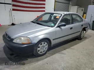 1998 Honda Civic LX with VIN 2HGEJ6675WH554442, listed as a Copart auction lot 53257865 with 104,597 mi miles and Clean Title. Bid and sale history available at carsss.com. Image 1.