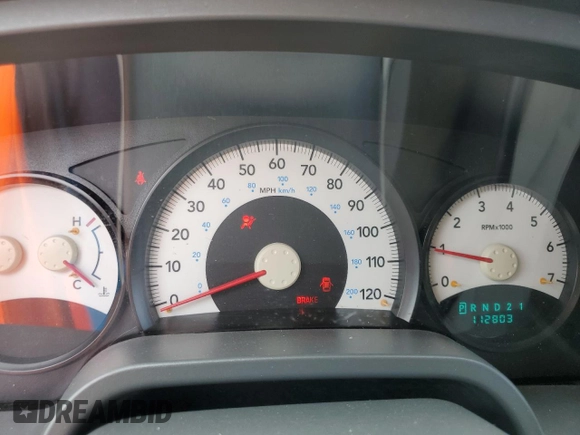 2006 Dodge Dakota ST with VIN 1D7HE28K16S505201, listed as a Copart auction lot 70400104 with 112,803 mi miles and Salvage Title. Bid and sale history available at carsss.com. Image 9.