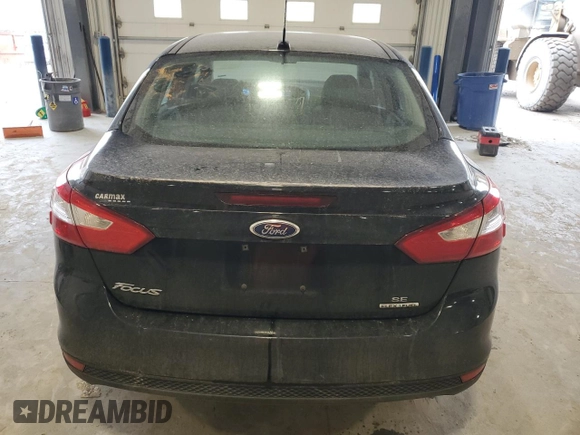 2014 Ford Focus SE with VIN 1FADP3F24EL194616, listed as a Copart auction lot 48230895 with 91,652 mi miles and Salvage Title. Bid and sale history available at carsss.com. Image 6.