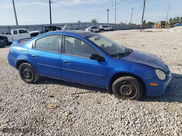 2004 Dodge Neon SXT with VIN 1B3ES56C24D504712, listed as a Copart auction lot 71676674 with 0 mi miles and Salvage Title. Bid and sale history available at carsss.com. Image 4.