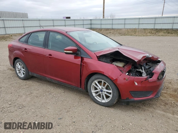 2017 Ford Focus SE with VIN 1FADP3F20HL254766, listed as a Copart auction lot 54068045 with 82,558 mi miles and Salvage title. Bid and sale history available at DreamBid. Image 4.