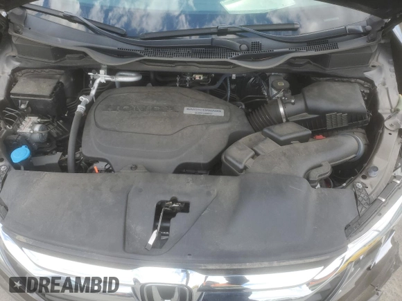 2019 Honda Odyssey EX-L with VIN 5FNRL6H73KB137053, listed as a Copart auction lot 53094245 with 38,081 mi miles and Salvage Title. Bid and sale history available at carsss.com. Image 12.
