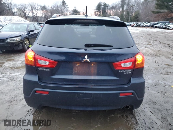 2012 Mitsubishi Outlander Sport SE with VIN JA4AR4AU0CZ009178, listed as a Copart auction lot 42404825 with 202,444 mi miles and Non Repairable. Bid and sale history available at carsss.com. Image 6.