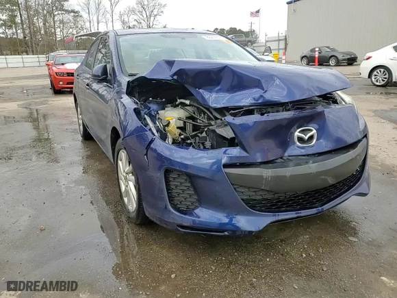 2012 Mazda Mazda3 i Grand Touring with VIN JM1BL1W77C1666099, listed as a Copart auction lot 89255535 with 266,941 mi miles and Salvage Title. Bid and sale history available at carsss.com. Image 13.