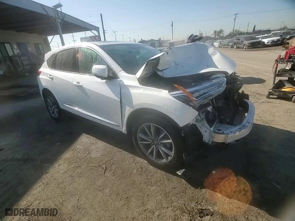 2019 Acura RDX w/Technology Pkg with VIN 5J8TC1H5XKL007583, listed as a Copart auction lot 50023455 with 86,463 mi miles and Salvage Title. Bid and sale history available at carsss.com. Image 12.