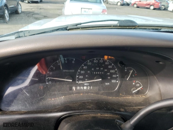 2001 Ford Ranger XL Fleet with VIN 1FTZR15U01TA03575, listed as a Copart auction lot 43755965 with 168,669 mi miles and Salvage Title. Bid and sale history available at carsss.com. Image 9.