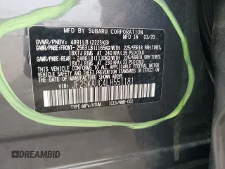 2020 Subaru Forester Limited with VIN JF2SKAUC4LH551181, listed as a Copart auction lot 51507315 with 66,786 mi miles and Salvage Title. Bid and sale history available at carsss.com. Image 15.