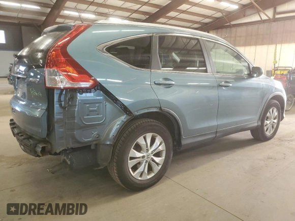 2013 Honda CR-V EX-L with VIN 5J6RM4H75DL045549, listed as a Copart auction lot 52205515 with 79,110 mi miles and Salvage Title. Bid and sale history available at carsss.com. Image 3.