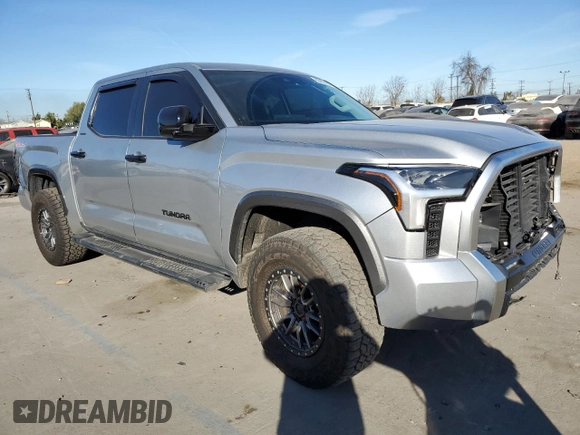 2022 Toyota Tundra Limited with VIN 5TFJA5AB7NX006956, listed as a Copart auction lot 89407285 with 22,140 mi miles and Salvage title. Bid and sale history available at DreamBid. Image 4.