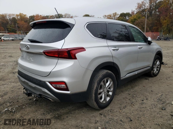 2020 Hyundai Santa Fe SE with VIN 5NMS23AD7LH156174, listed as a Copart auction lot 63015292 with 0 mi miles. Bid and sale history available at carsss.com. Image 4.