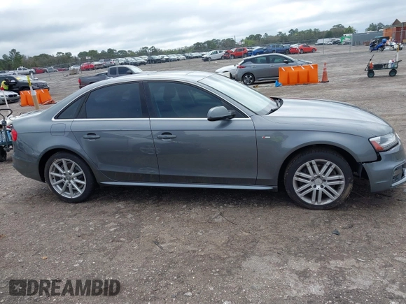 2014 Audi A4 Premium Plus with VIN WAUFFAFL7EA073770, listed as a IAAI auction lot 41655990 with 230,484 mi miles. Bid and sale history available at carsss.com. Image 13.