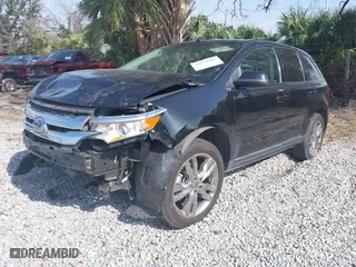 2012 Ford Edge SEL with VIN 2FMDK4JC3CBA66410, listed as a IAAI auction lot 41258603 with 999,999 mi miles. Bid and sale history available at carsss.com. Image 2.