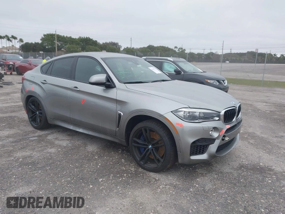 2019 BMW X6 M with VIN 5YMKW8C59K0Y75102, listed as a IAAI auction lot 41347277 with 37,635 mi miles. Bid and sale history available at carsss.com. Image 1.