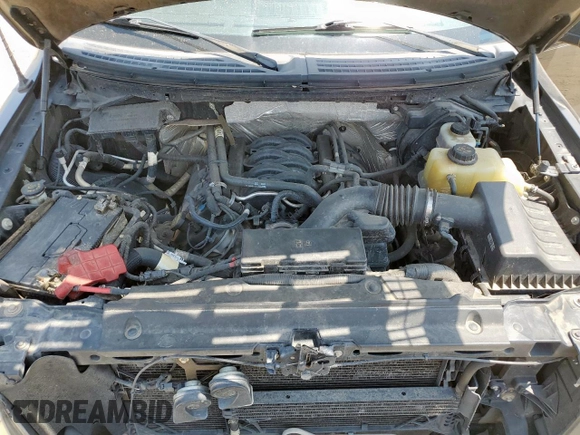 2012 Ford F-150 XL with VIN 1FTFW1EF2CFC06627, listed as a Copart auction lot 58187725 with 185,553 mi miles and Salvage title. Bid and sale history available at DreamBid. Image 11.