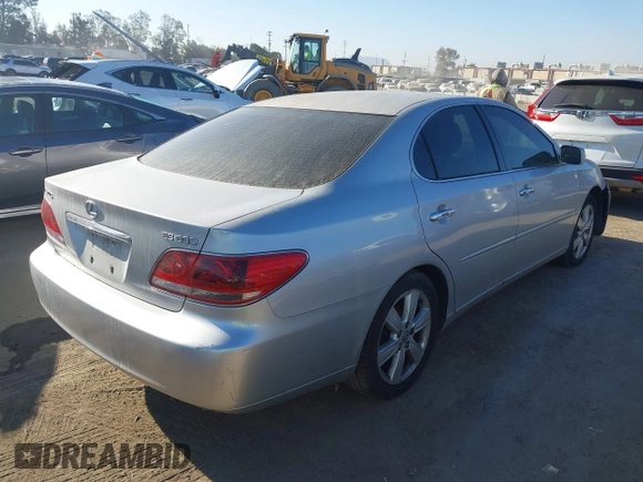 2005 Lexus ES 350 with VIN JTHBA30G855082265, listed as a IAAI auction lot 42686799 with 237,959 mi miles and . Bid and sale history available at DreamBid. Image 4.