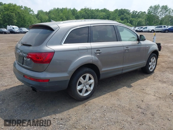 2013 Audi Q7 Premium Plus with VIN WA1LGAFE5DD014132, listed as a IAAI auction lot 42458839 with 135,687 mi miles and . Bid and sale history available at DreamBid. Image 4.