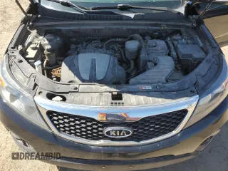 2013 Kia Sorento EX with VIN 5XYKUDA26DG368705, listed as a Copart auction lot 53322095 with 214,498 mi miles and Clean Title. Bid and sale history available at carsss.com. Image 12.