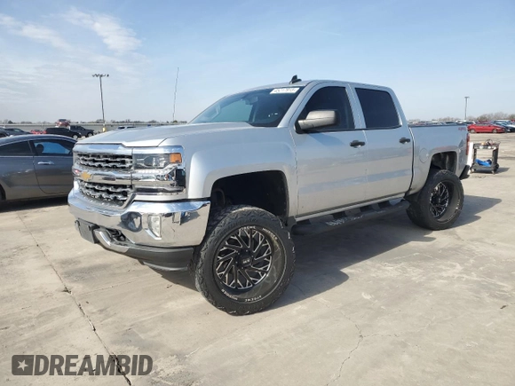 2018 Chevrolet Silverado 1500 Work Truck with VIN 3GCUKNEC0JG395337, listed as a Copart auction lot 45217915 with 108,743 mi miles and Salvage Title. Bid and sale history available at carsss.com. Image 1.