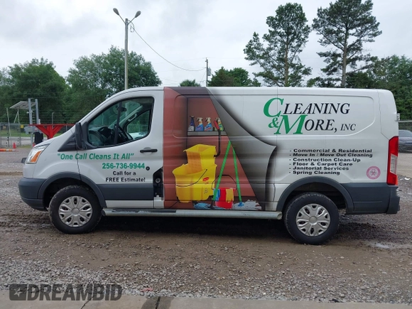 2015 Ford Transit Cargo with VIN 1FTNR1ZM7FKA88758, listed as a IAAI auction lot 42343294 with 133,914 mi miles and . Bid and sale history available at DreamBid. Image 14.