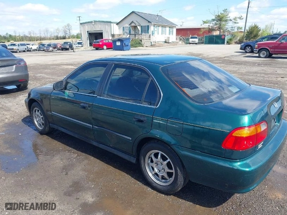 2000 Honda Civic LX with VIN 1HGEJ6672YL022393, listed as a IAAI auction lot 41968262 with 231,261 mi miles. Bid and sale history available at carsss.com. Image 3.