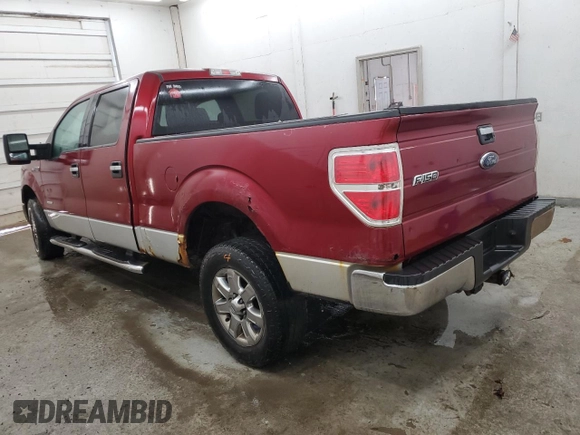 2013 Ford F-150 XL с VIN 1FTFW1ET7DFC96364, выставлен на аукционе Copart как лот 45650675 с пробегом 122 897 миль миль и Чистый • Clean title. История ставок и продаж доступна на DreamBid. Изображение 2.