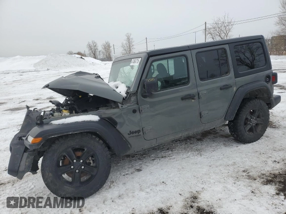 2022 Jeep Wrangler Unlimited Willys с VIN 1C4HJXDN2NW279504, выставлен на аукционе Copart как лот 47464715 с пробегом Не указан миль и Списание • Salvage title. История ставок и продаж доступна на DreamBid. Изображение 1.
