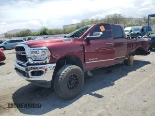 2021 Ram 2500 Tradesman with VIN 3C6UR5CL4MG697059, listed as a Copart auction lot 59993435 with 65,960 mi miles and Salvage title. Bid and sale history available at DreamBid. Image 1.